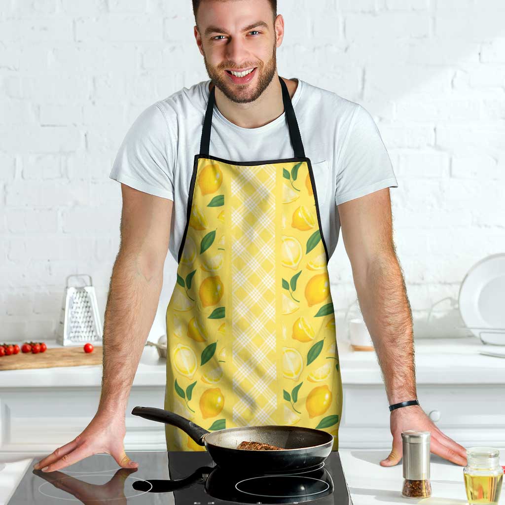 Hawaii Lemon Palaka Apron Striped Stylized LT01 - Polynesian Pride