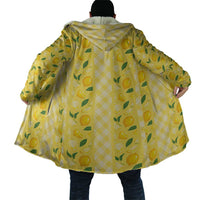 Hawaii Lemon Palaka Cloak Striped Stylized