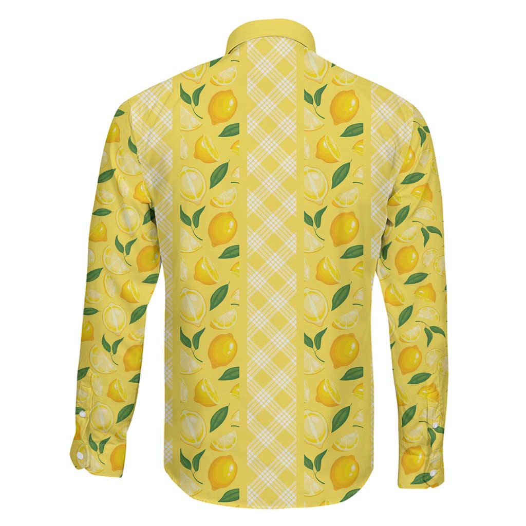 Hawaii Lemon Palaka Family Matching Summer Maxi Dress and Hawaiian Shirt Striped Stylized LT01 - Polynesian Pride
