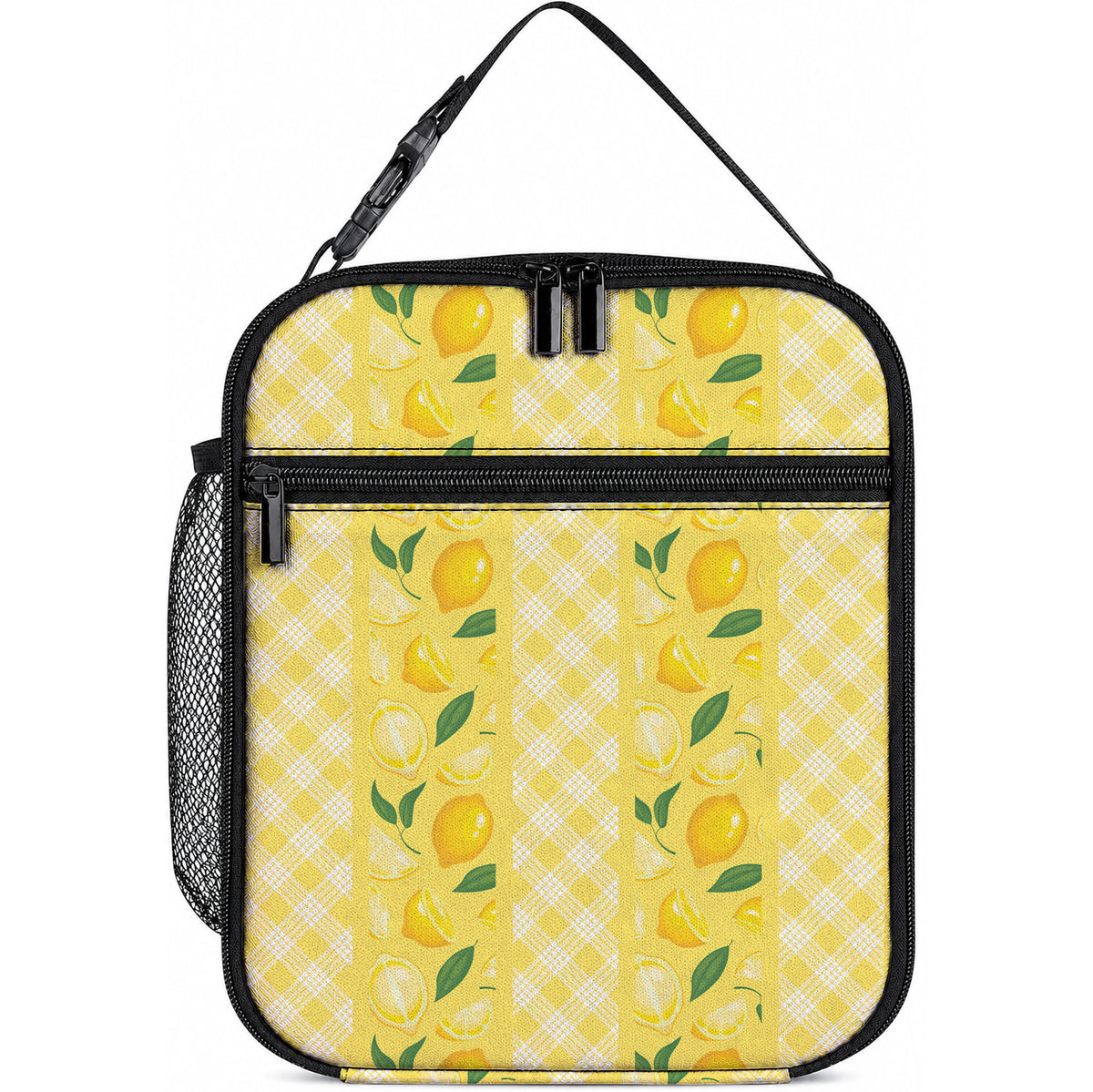 Hawaii Lemon Palaka Lunch Bag Striped Stylized