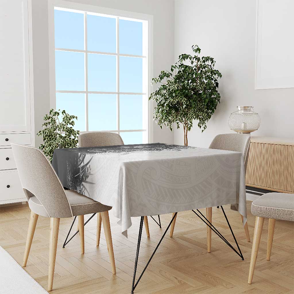 Hawaii Tropical Plant Monochrome Tablecloth Vibrant Polynesian Pattern LT01 - Polynesian Pride