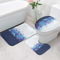 Hawaii Tropical Plant UliUli Bathroom Set Vibrant Polynesian Pattern