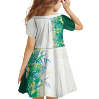Hawaii Tropical Plant Omaomao Family Matching Long Sleeve Bodycon Dress and Hawaiian Shirt Vibrant Polynesian Pattern LT01 - Polynesian Pride