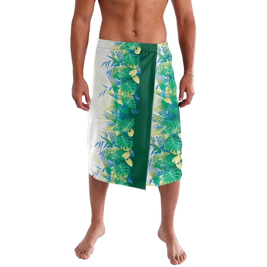 Hawaii Tropical Plant Omaomao Lavalava Vibrant Polynesian Pattern