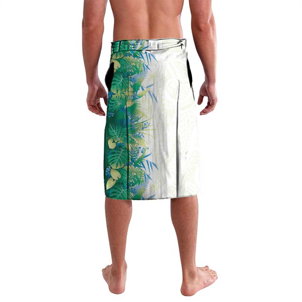 Hawaii Tropical Plant Omaomao Lavalava Vibrant Polynesian Pattern