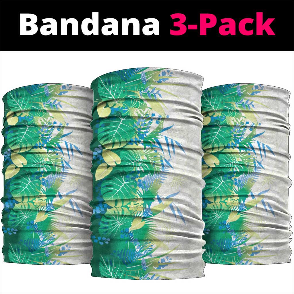 Hawaii Tropical Plant Omaomao Neck Gaiter Vibrant Polynesian Pattern