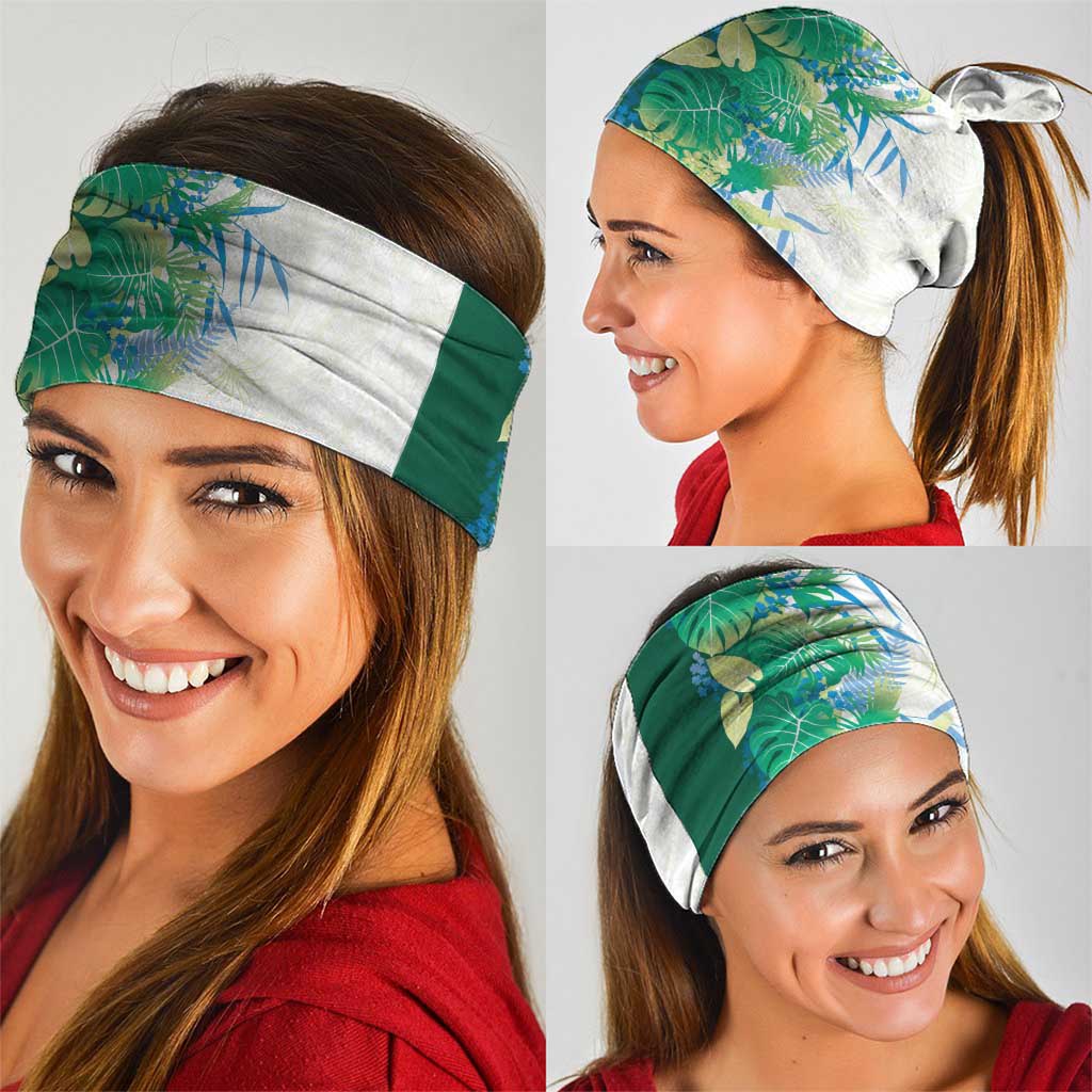 Hawaii Tropical Plant Omaomao Neck Gaiter Vibrant Polynesian Pattern