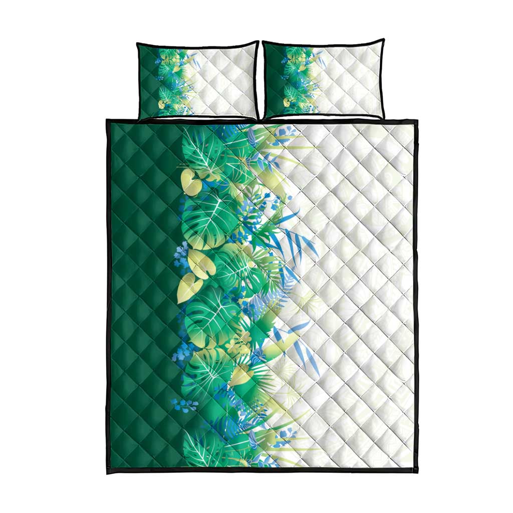 Hawaii Tropical Plant Omaomao Quilt Bed Set Vibrant Polynesian Pattern LT01 - Polynesian Pride