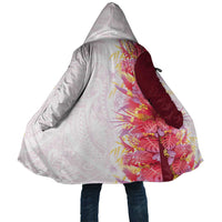 Hawaii Tropical Plant Akala Cloak Vibrant Polynesian Pattern