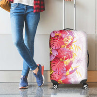 Hawaii Tropical Plant Akala Luggage Cover Vibrant Polynesian Pattern LT01 - Polynesian Pride