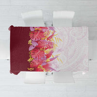 Hawaii Tropical Plant Akala Tablecloth Vibrant Polynesian Pattern LT01 Pink - Polynesian Pride
