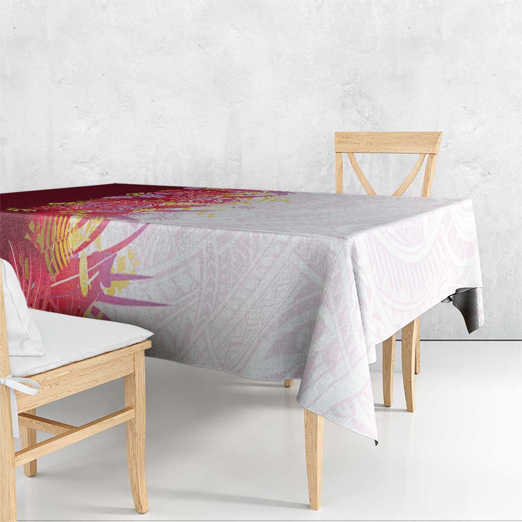 Hawaii Tropical Plant Akala Tablecloth Vibrant Polynesian Pattern LT01 - Polynesian Pride