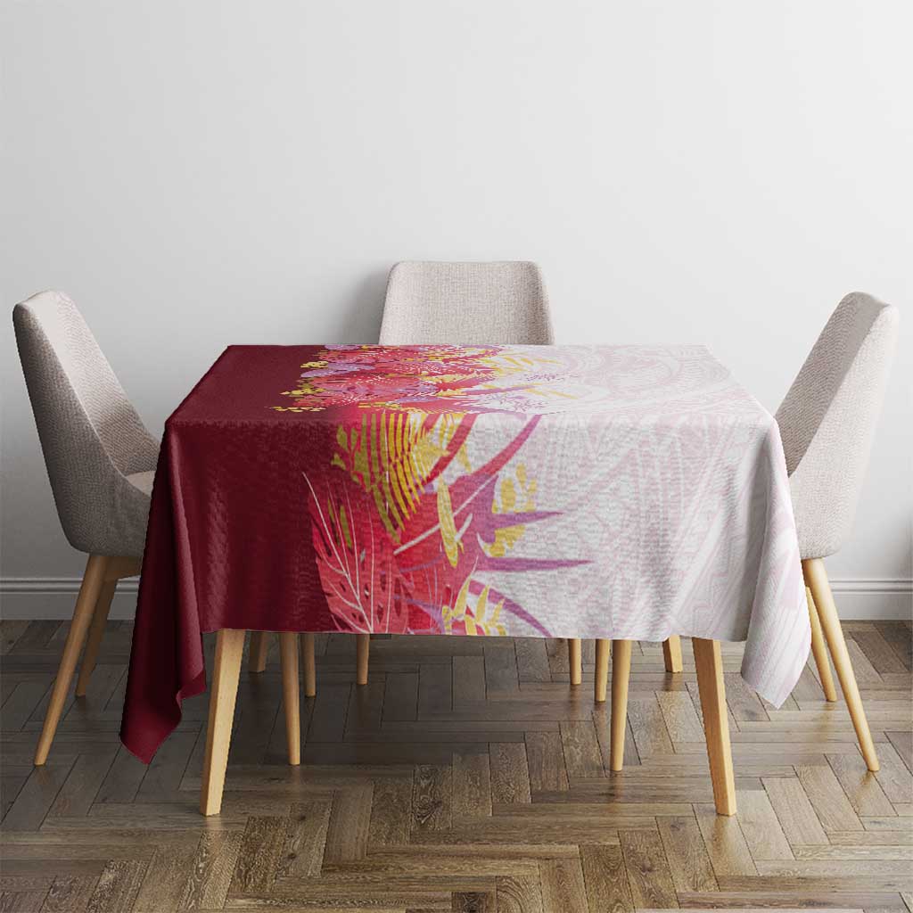 Hawaii Tropical Plant Akala Tablecloth Vibrant Polynesian Pattern LT01 - Polynesian Pride