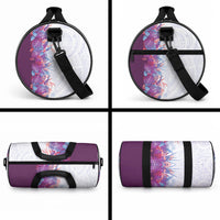 Hawaii Tropical Plant Poni Duffle Bag Vibrant Polynesian Pattern
