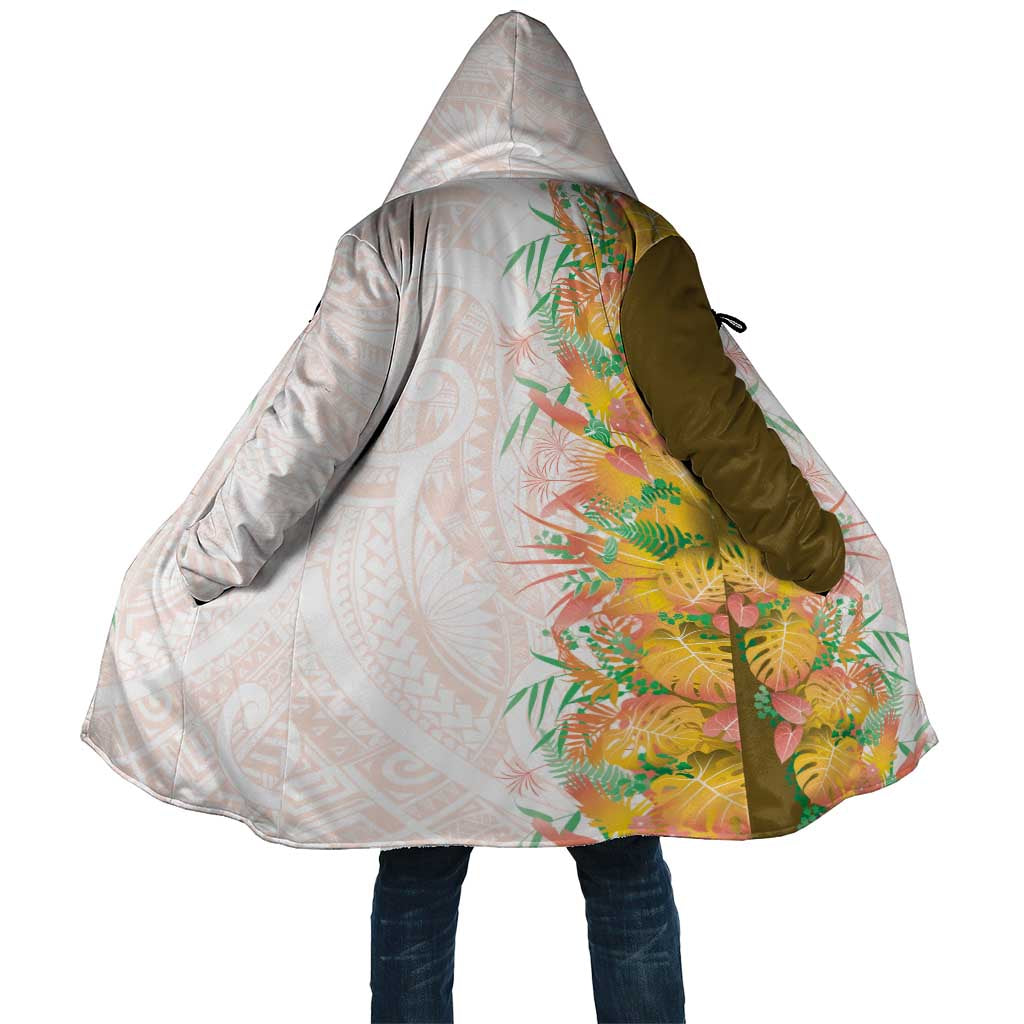 Hawaii Tropical Plant Lenalena Cloak Vibrant Polynesian Pattern