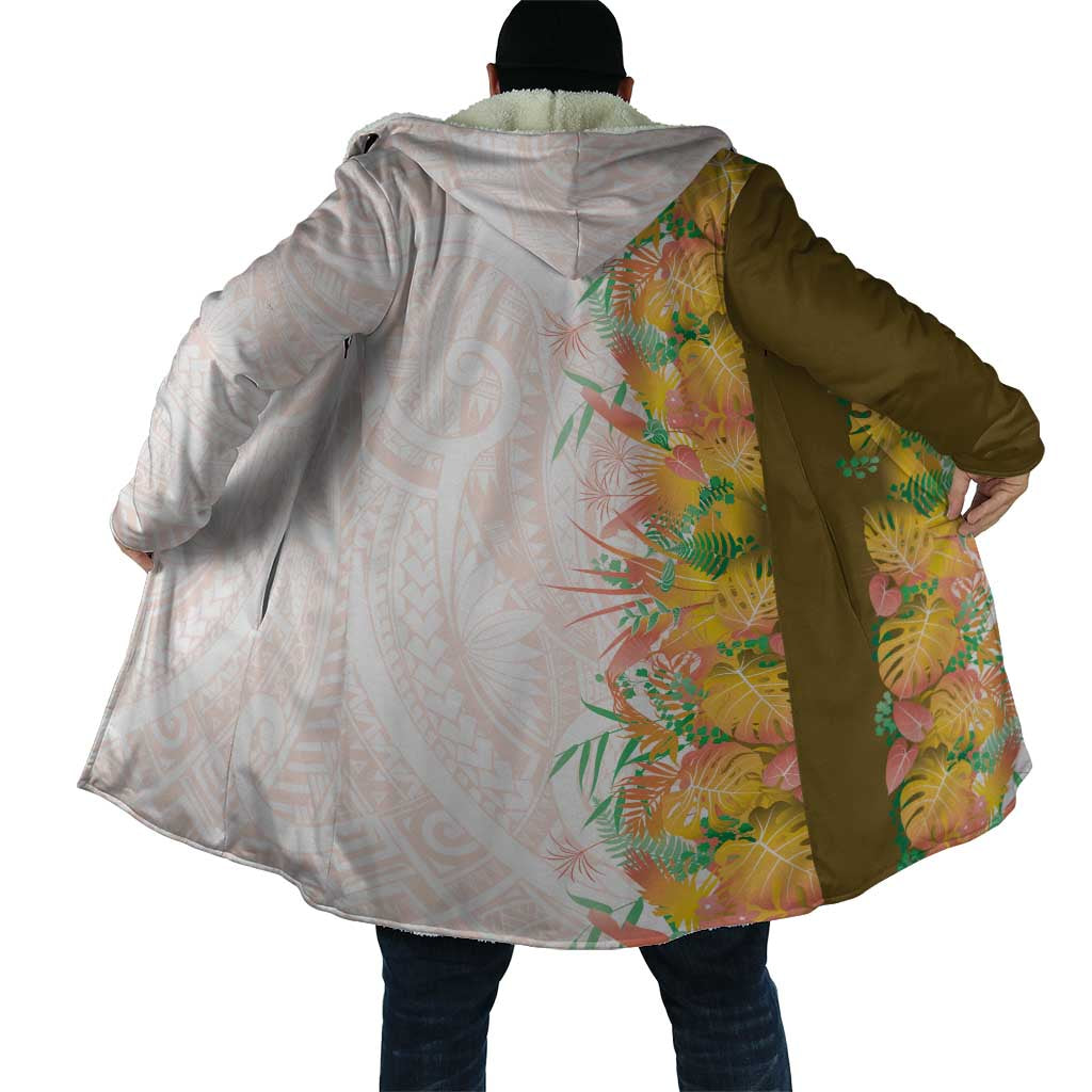 Hawaii Tropical Plant Lenalena Cloak Vibrant Polynesian Pattern