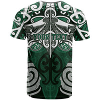 Personalised Maori Ngati Maniapoto T Shirt Silver Fern Kowhaiwhai Art LT01 - Polynesian Pride
