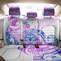 Kia Ora Maori New Zealand Pastel Back Car Seat Cover Sun Ta Moko Lilac Version LT01 - Polynesian Pride