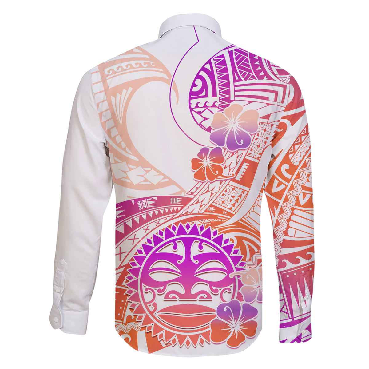Kia Ora Maori New Zealand Pastel Family Matching Short Sleeve Bodycon Dress and Hawaiian Shirt Sun Ta Moko Sunset Version LT01 - Polynesian Pride