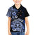 Aotearoa Kia Ora New Zealand Ta Moko Blue Version Kid Hawaiian Shirt LT01 Kid Blue - Polynesian Pride