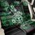 Aotearoa Kia Ora New Zealand Ta Moko Green Version Back Car Seat Cover LT01