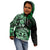 Aotearoa Kia Ora New Zealand Ta Moko Green Version Kid Hoodie LT01 - Polynesian Pride