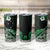 Aotearoa Kia Ora New Zealand Ta Moko Green Version Tumbler Cup