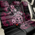 Aotearoa Kia Ora New Zealand Ta Moko Pink Version Back Car Seat Cover LT01