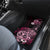 Aotearoa Kia Ora New Zealand Ta Moko Pink Version Car Mats LT01 - Polynesian Pride