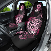 Aotearoa Kia Ora New Zealand Ta Moko Pink Version Car Seat Cover LT01 - Polynesian Pride