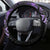 Aotearoa Kia Ora New Zealand Ta Moko Purple Version Steering Wheel Cover LT01 - Polynesian Pride