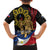 Personalized Lapulapu The First Filipino Hero Family Matching Off The Shoulder Long Sleeve Dress and Hawaiian Shirt Polynesian Pattern