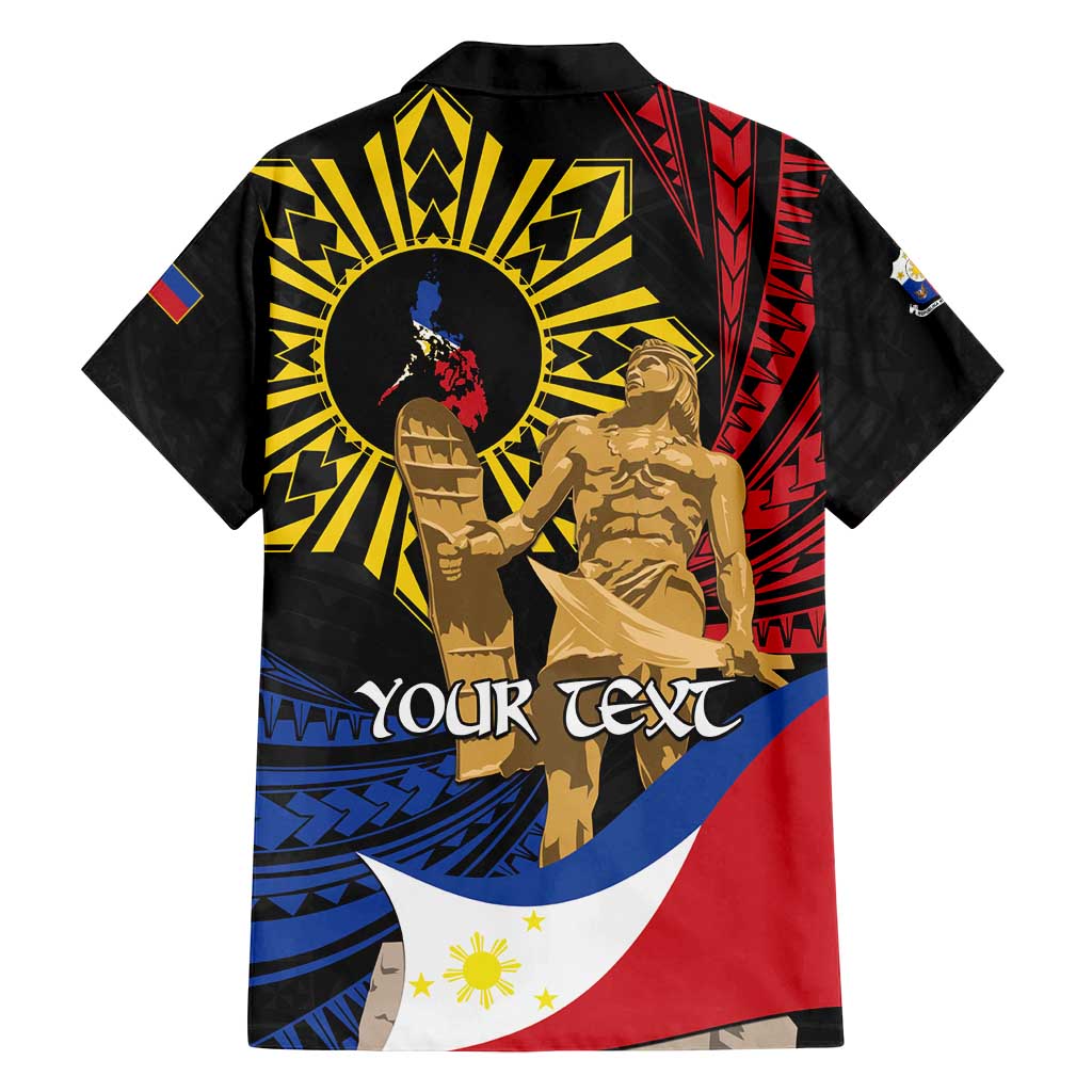Personalized Lapulapu The First Filipino Hero Family Matching Off Shoulder Maxi Dress and Hawaiian Shirt Polynesian Pattern LT01 - Polynesian Pride