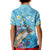 Personalized Hawaii Sea Turtle Kid Polo Shirt Hawaii Map Ocean Vibes