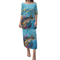 Personalized Hawaii Sea Turtle Puletasi Hawaii Map Ocean Vibes