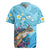 Personalized Hawaii Sea Turtle Rugby Jersey Hawaii Map Ocean Vibes