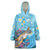 Personalized Hawaii Sea Turtle Wearable Blanket Hoodie Hawaii Map Ocean Vibes