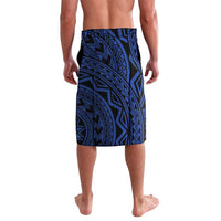 Philippines Spirit Tribal Sun Plumeria Lavalava Red And Blue Polynesian Pattern