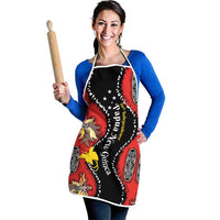 Papua New Guinea 50th Independence Apron PNG Batik Pattern - Polynesian Pride