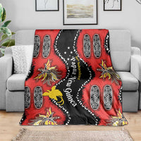 Papua New Guinea 50th Independence Blanket PNG Batik Pattern LT01 - Polynesian Pride