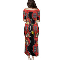 Papua New Guinea 50th Independence Family Matching Puletasi and Hawaiian Shirt PNG Batik Pattern LT01 - Polynesian Pride