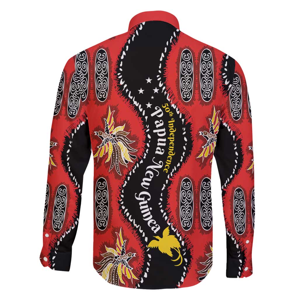 Papua New Guinea 50th Independence Family Matching Summer Maxi Dress and Hawaiian Shirt PNG Batik Pattern - Polynesian Pride