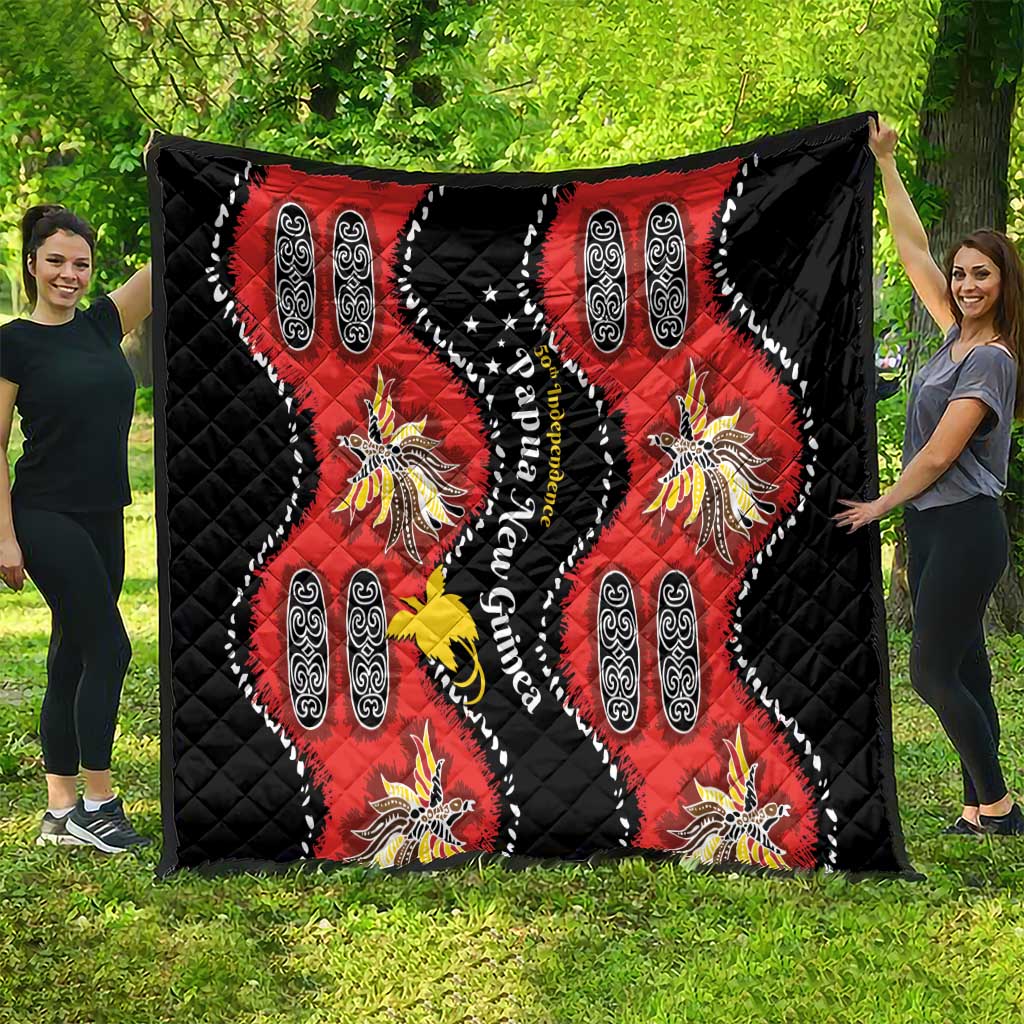 Papua New Guinea 50th Independence Quilt PNG Batik Pattern LT01 - Polynesian Pride