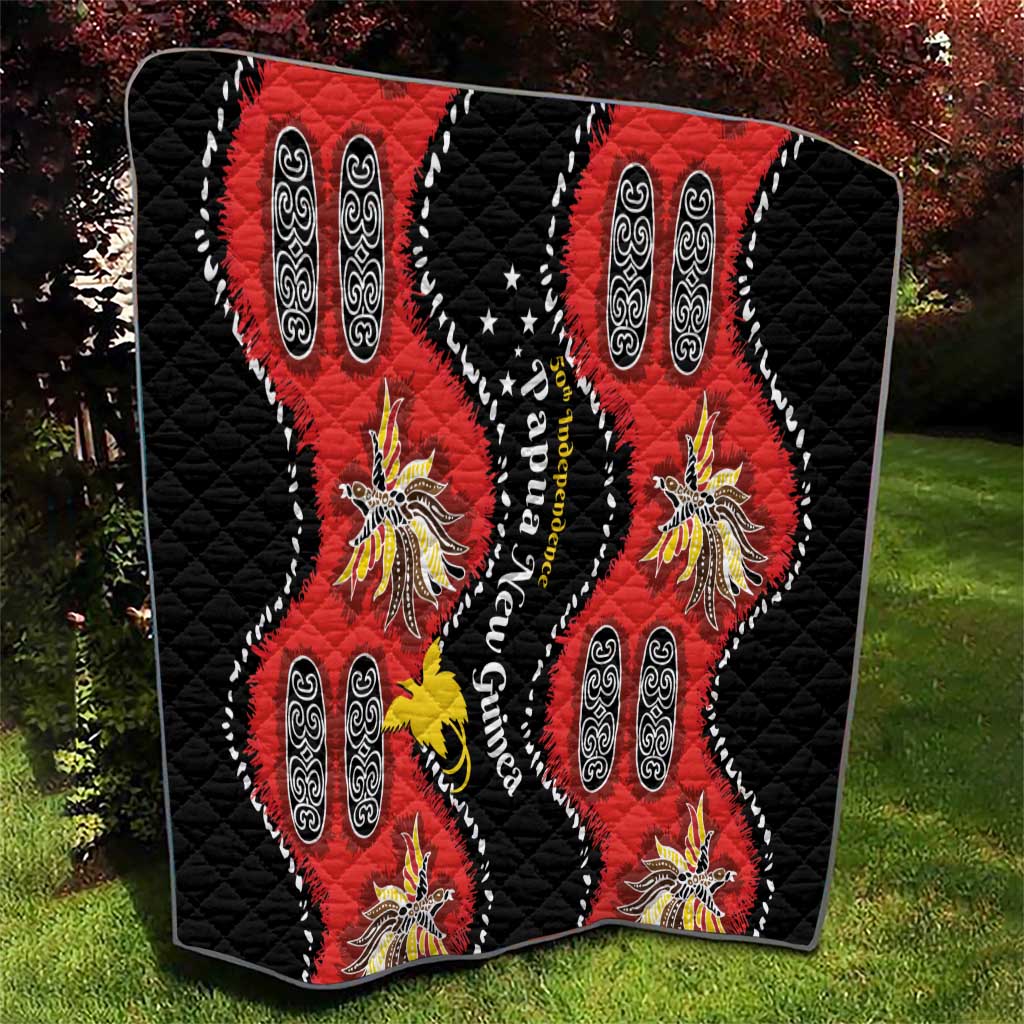 Papua New Guinea 50th Independence Quilt PNG Batik Pattern LT01 - Polynesian Pride