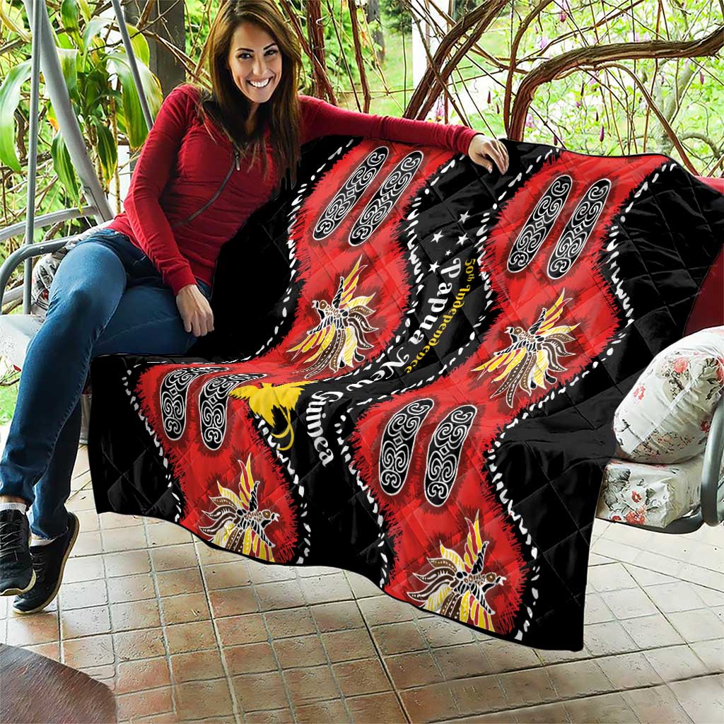 Papua New Guinea 50th Independence Quilt PNG Batik Pattern LT01 - Polynesian Pride