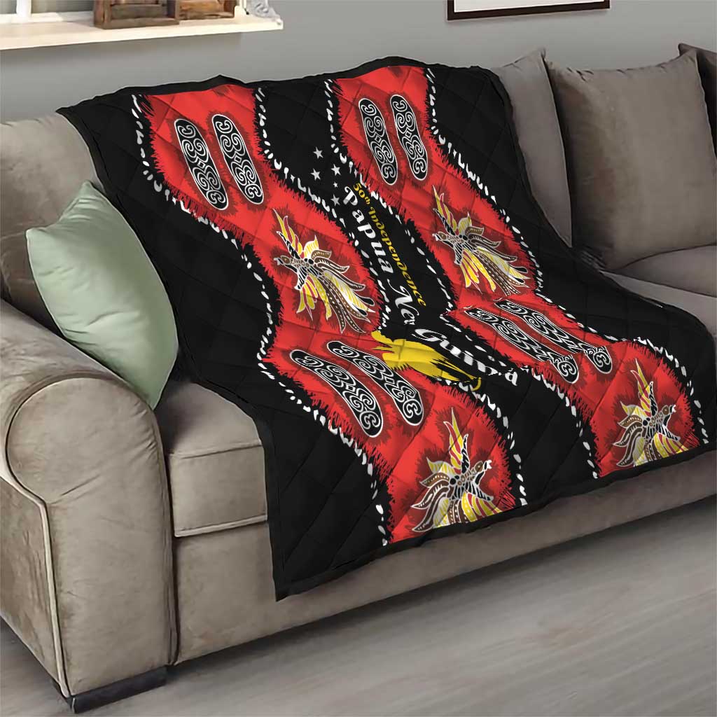 Papua New Guinea 50th Independence Quilt PNG Batik Pattern LT01 - Polynesian Pride