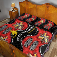 Papua New Guinea 50th Independence Quilt Bed Set PNG Batik Pattern LT01 - Polynesian Pride