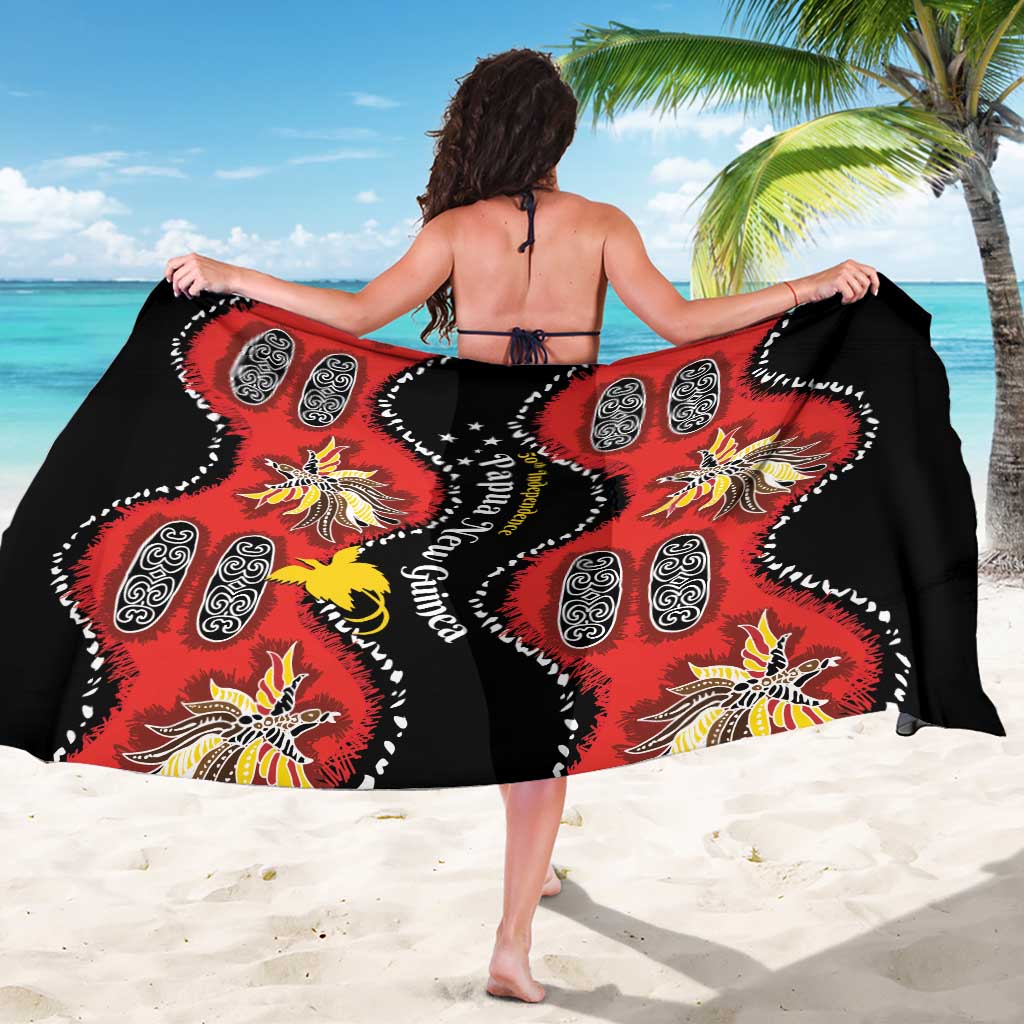 Papua New Guinea 50th Independence Sarong PNG Batik Pattern LT01 - Polynesian Pride