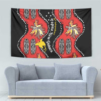 Papua New Guinea 50th Independence Tapestry PNG Batik Pattern LT01 - Polynesian Pride