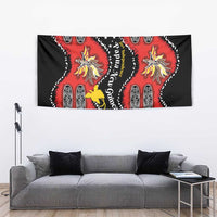 Papua New Guinea 50th Independence Tapestry PNG Batik Pattern LT01 - Polynesian Pride